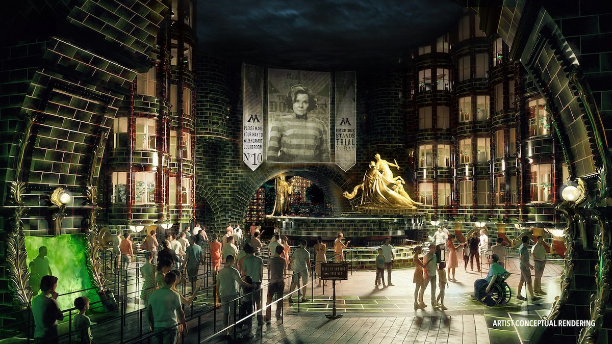 Harry Potter and the Battle at the Ministry ride, Epic Universe