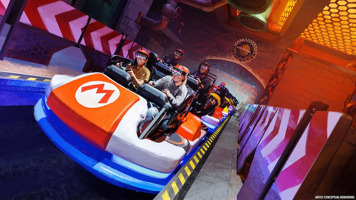 Mario Kart: Bowser's Challenge in Super Nintendo World at Universal Epic Universe