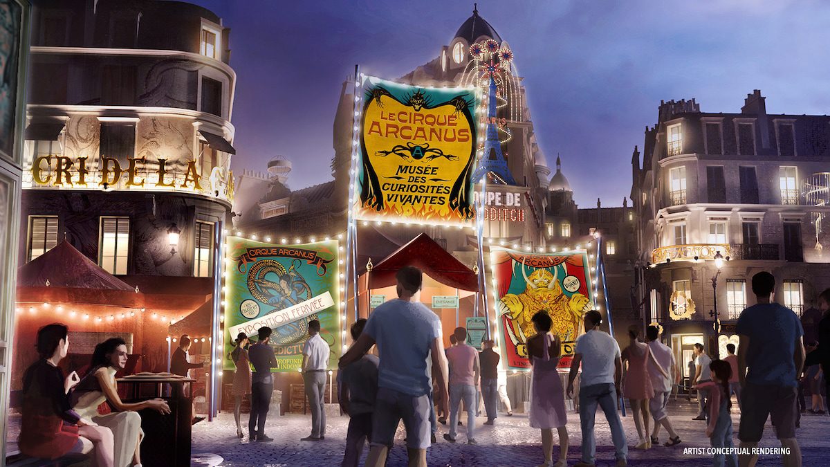 Le Cirque Arcanus stage show, Epic Universe