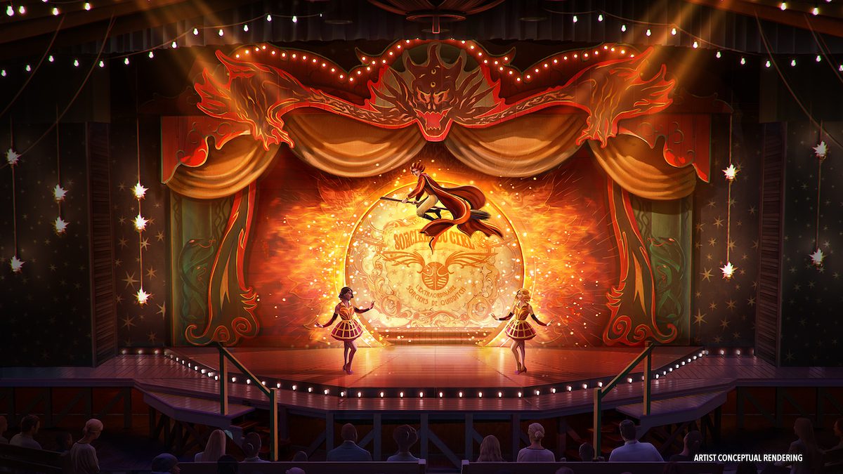 Le Cirque Arcanus show in Wizarding World