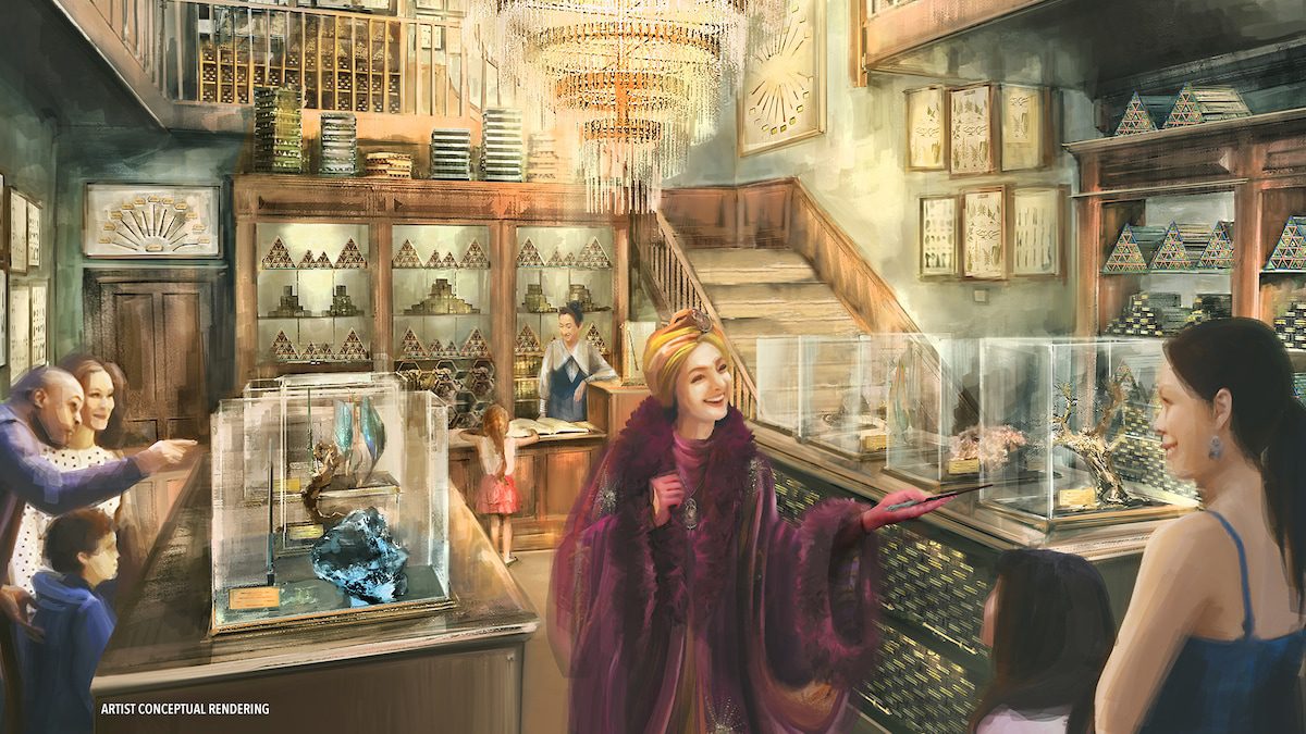 Wand shop, Epic Universe