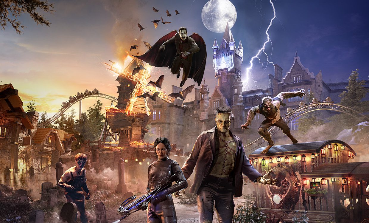 Dark Universe concept art, Universal Epic Universe, Universal Orlando Resort