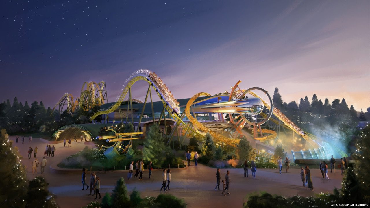 Stardust Racers coaster concept art