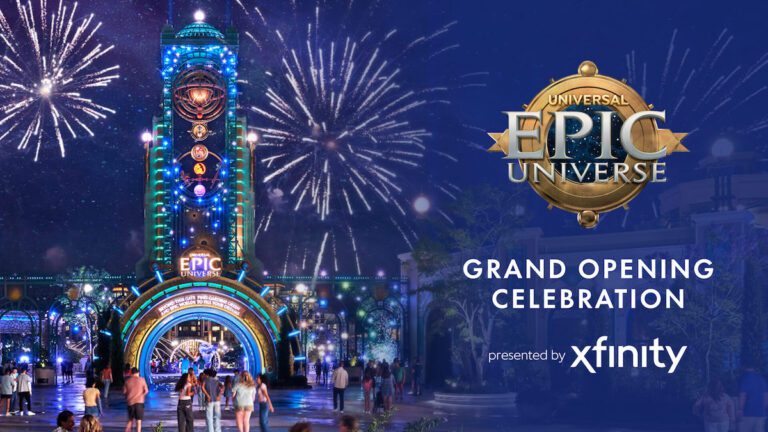 Epic Universe grand opening celebration livestream