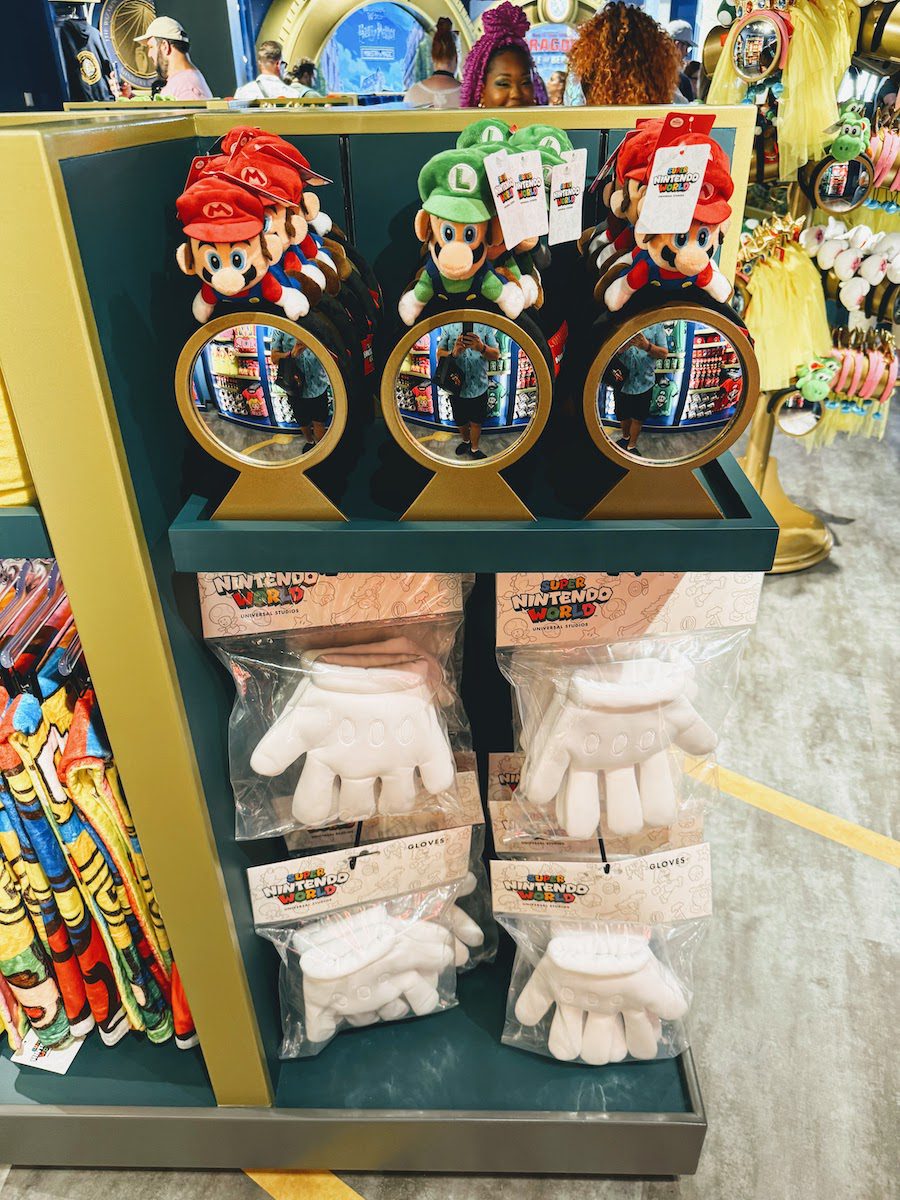 Super Nintendo World Universal Epic Universe merchandise