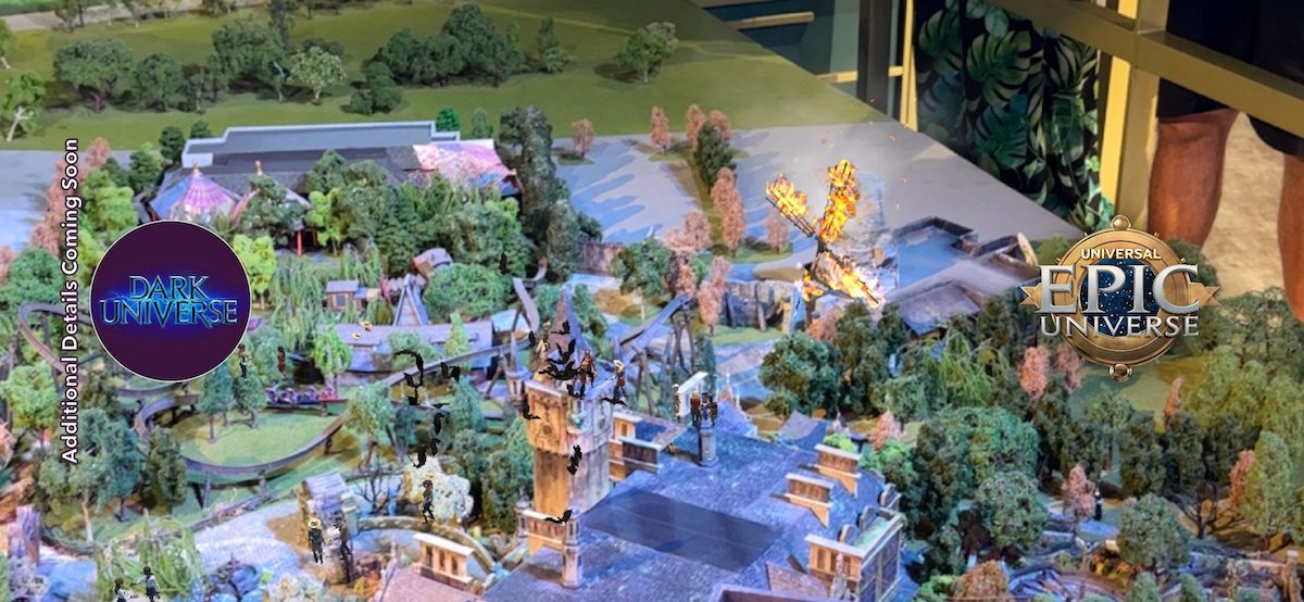 Dark Universe, Epic Universe scale model with augmented reality