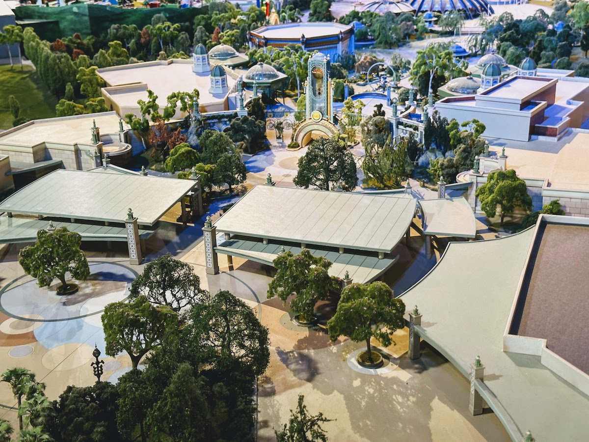 Universal Epic Universe scale model