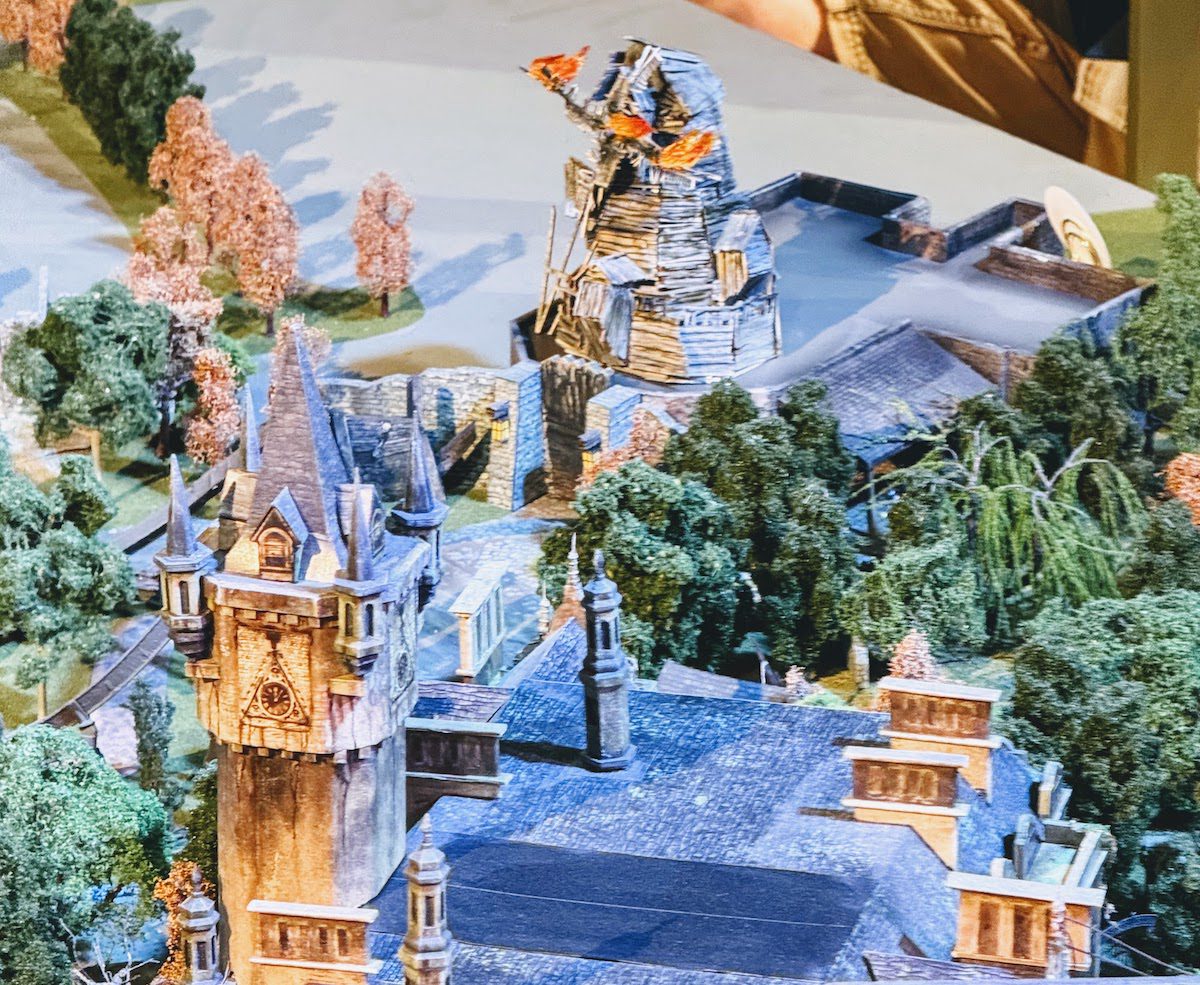 Universal Epic Universe scale model
