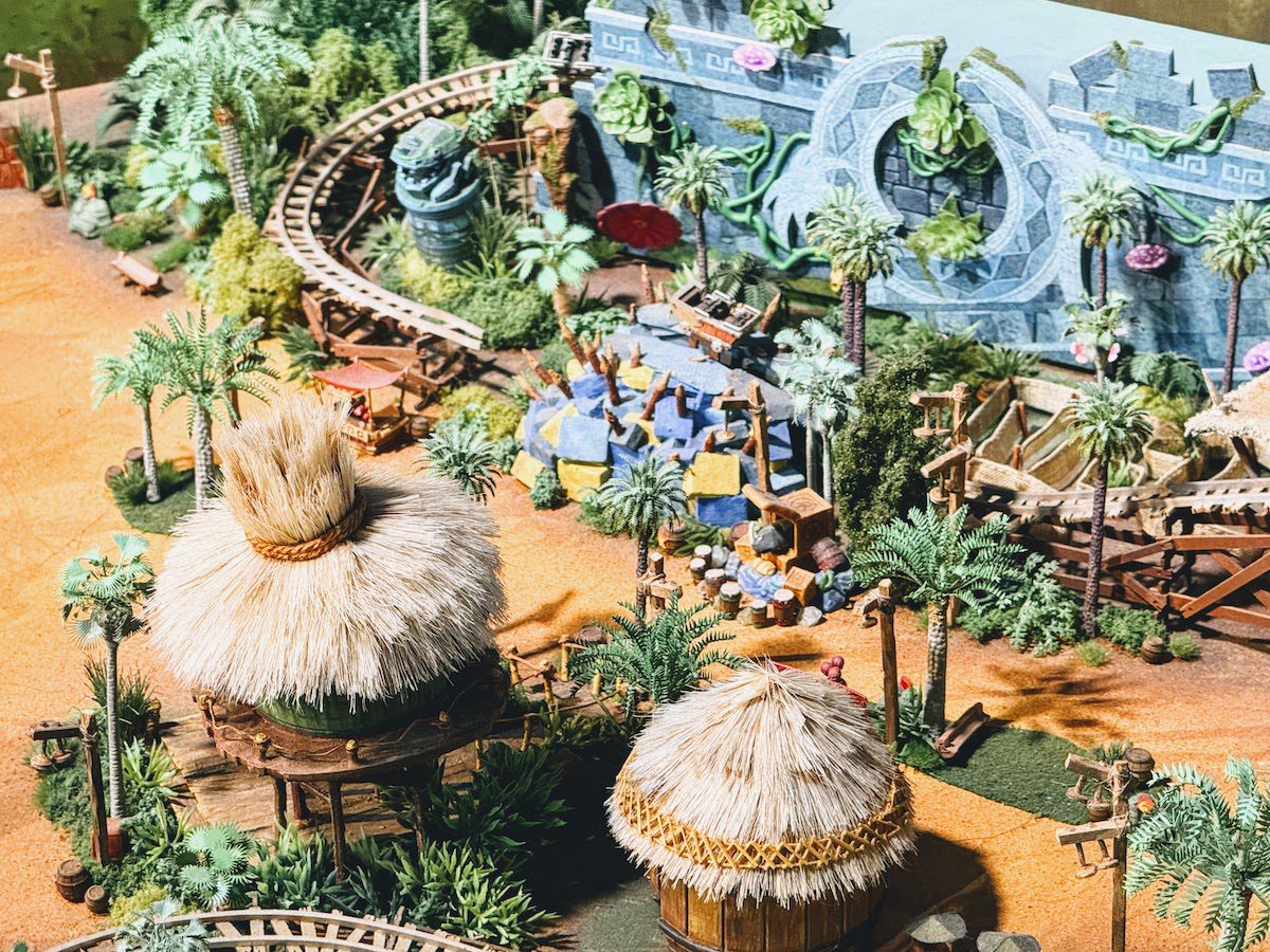Universal Epic Universe scale model