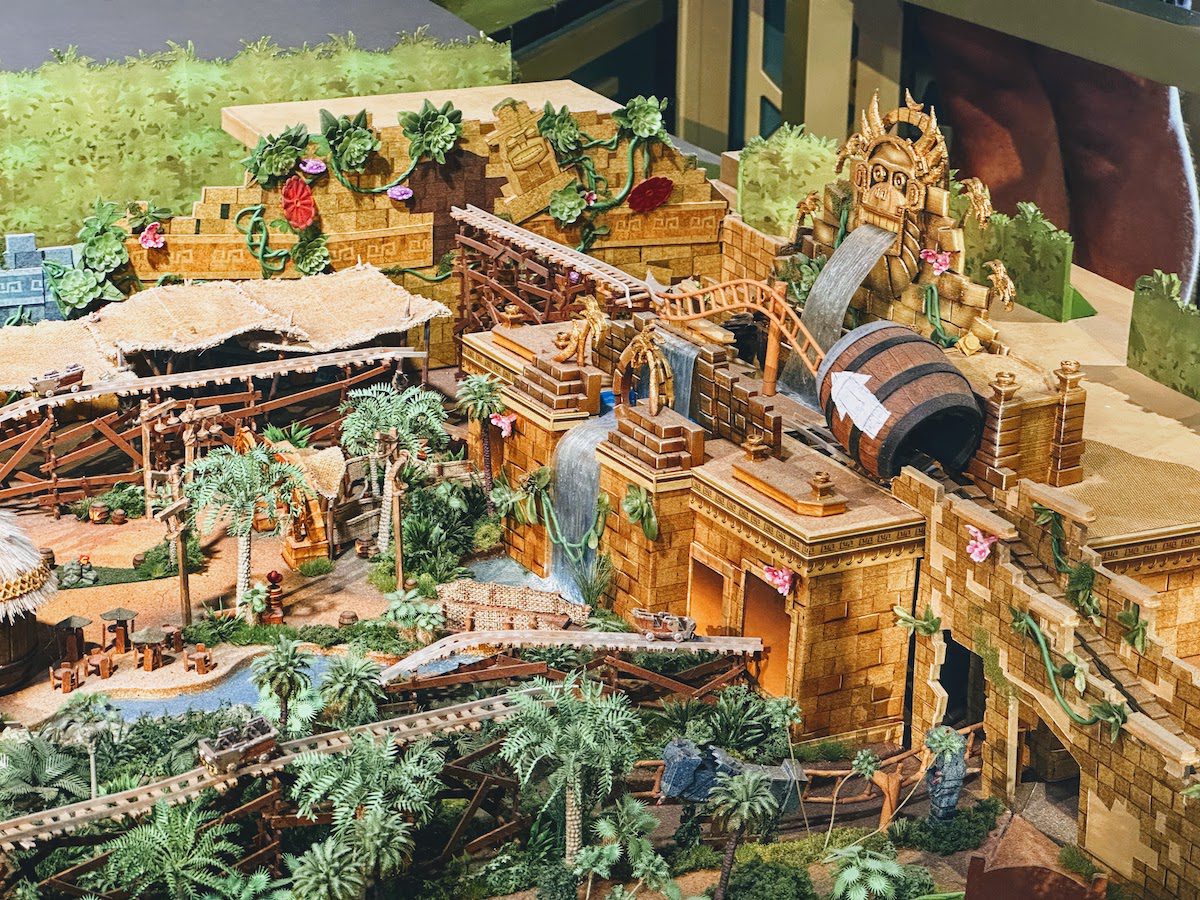 Universal Epic Universe scale model