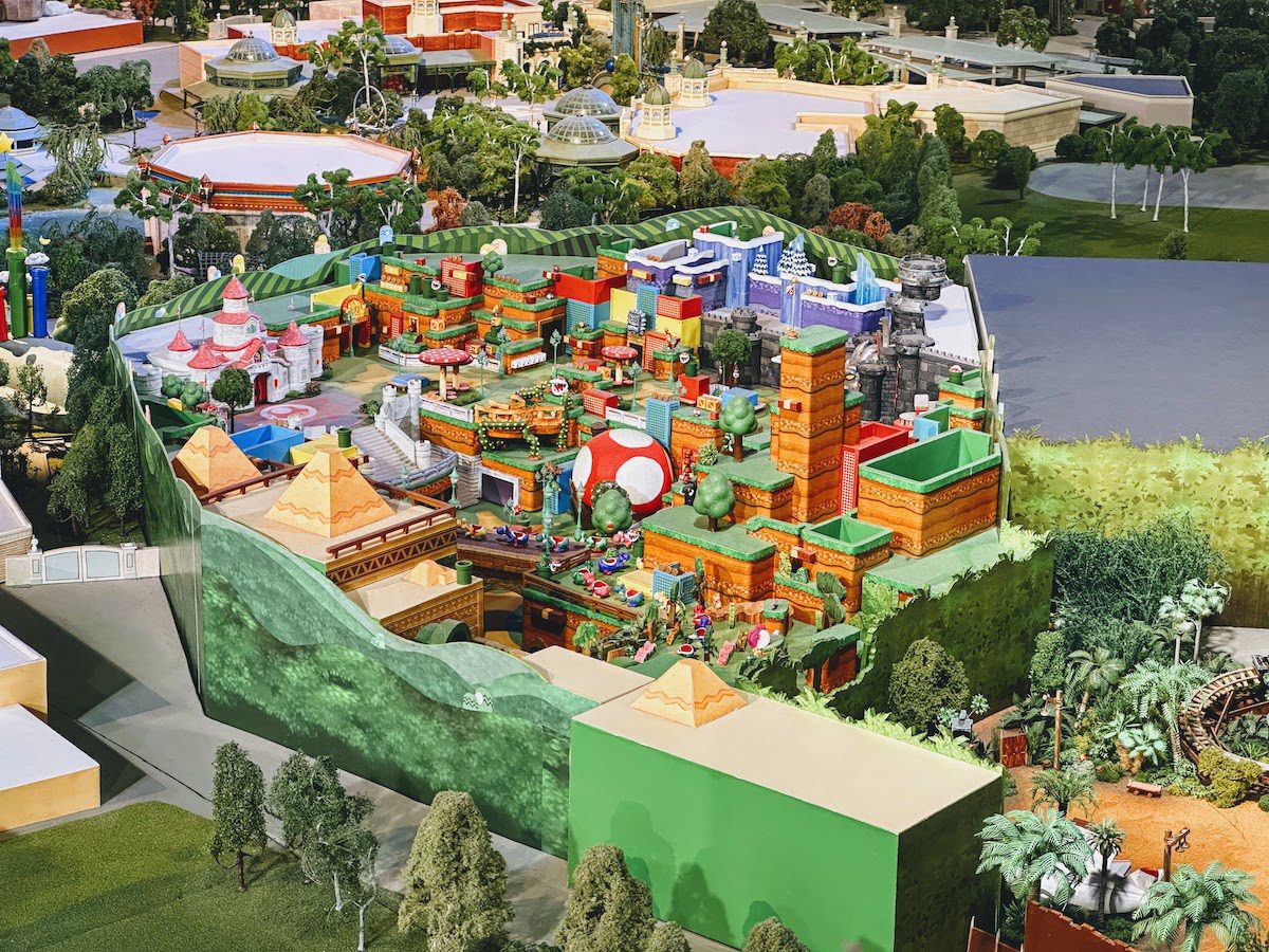 Universal Epic Universe scale model