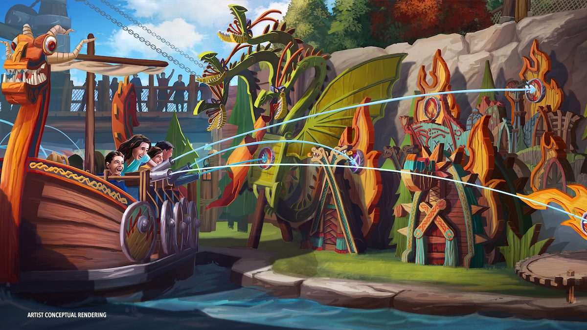 Fyre Drill boat ride at How to Train Your Dragon – Isle of Berk in Epic Universe