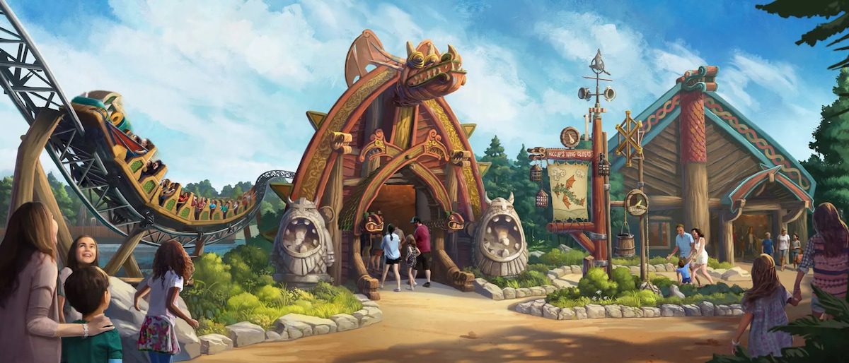 Hiccup's Wing Gliders - Isle of Berk - Epic Universe