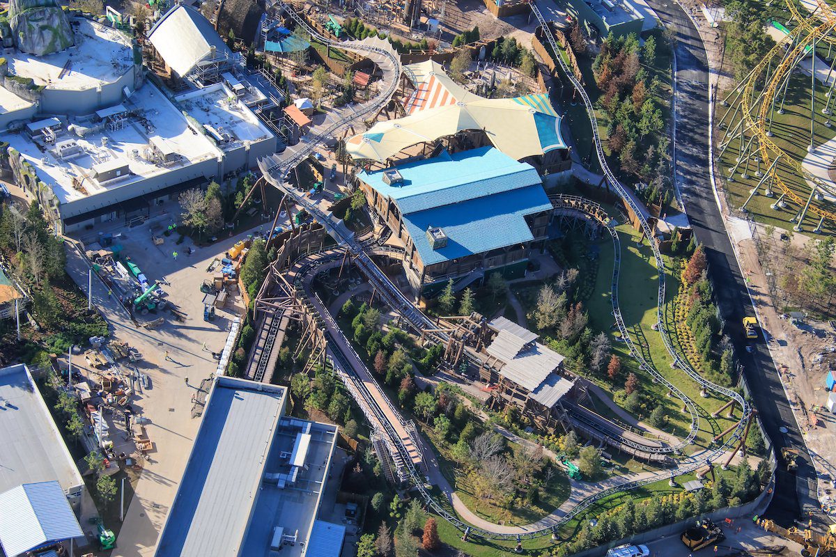 Hiccup's Wing Gliders roller coaster