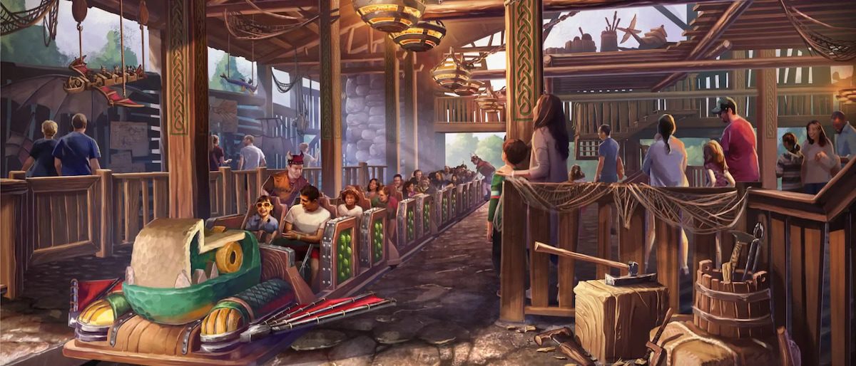 Hiccup's Wing Gliders - Isle of Berk - Epic Universe