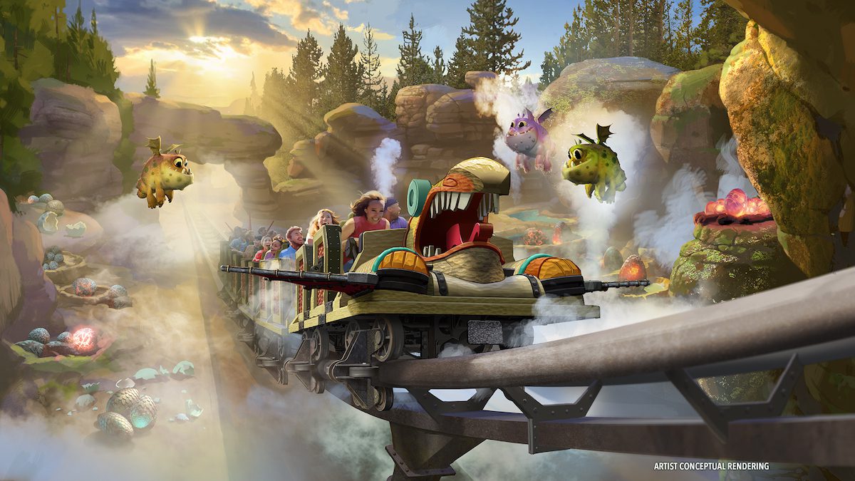 Hiccup's Wing Gliders at How to Train Your Dragon – Isle of Berk in Epic Universe