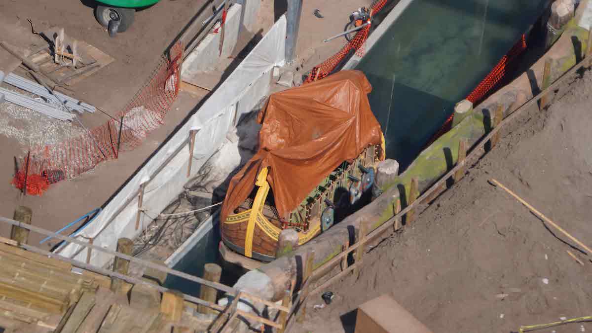 How to Train Your Dragon – Isle of Berk construction at Epic Universe