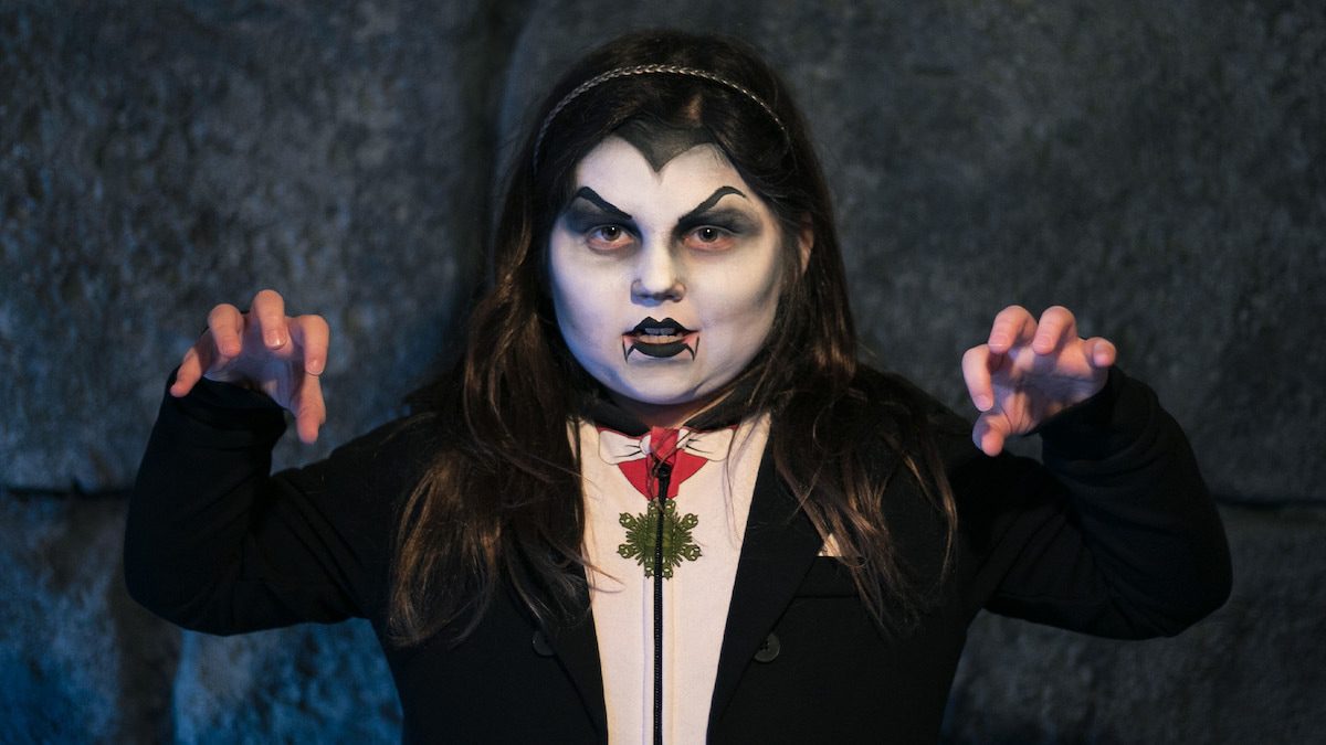 Kid vampire, Darkmoor Monster Makeup Experience