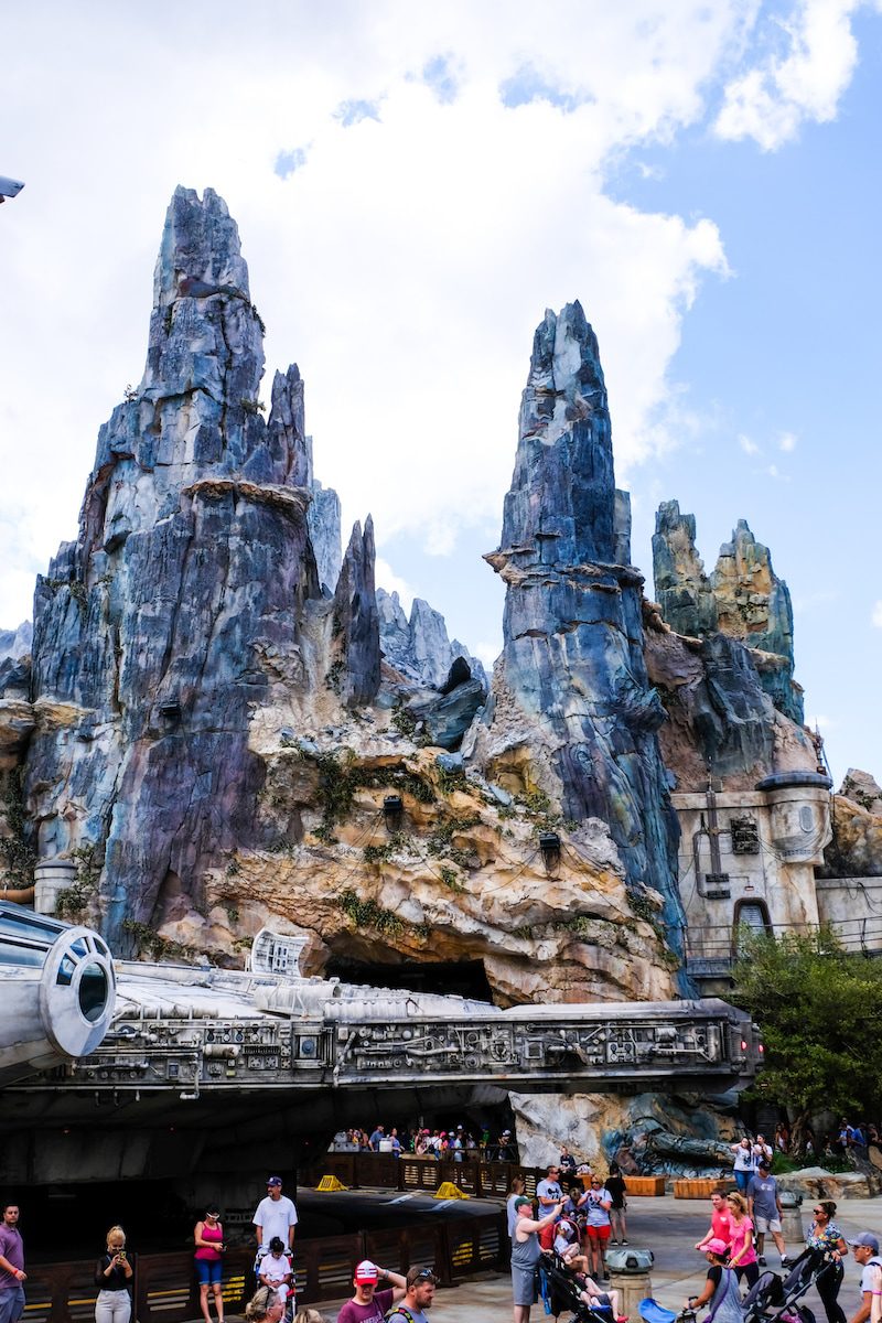 Millennium Falcon in Star Wars: Galaxy's Edge at Disney's Hollywood Studios