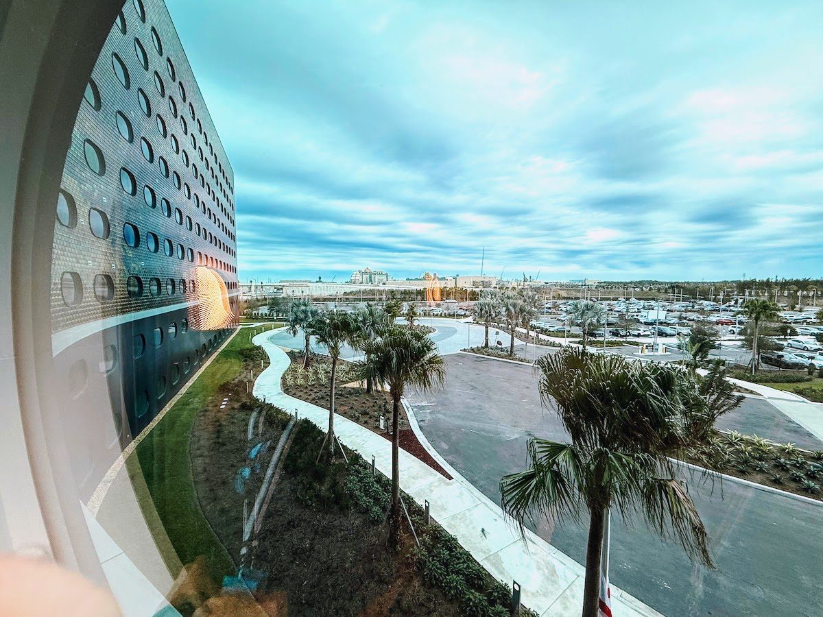 Stella Nova parking lot view