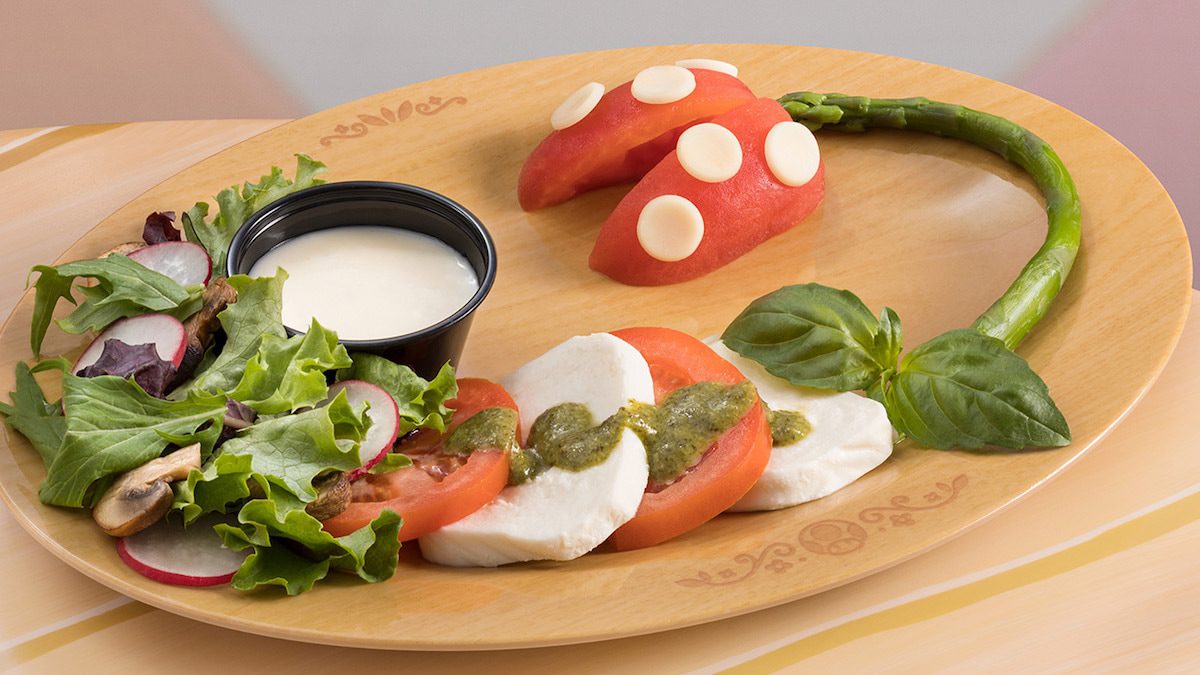 PIrahna Plant Caprese, Epic Universe food