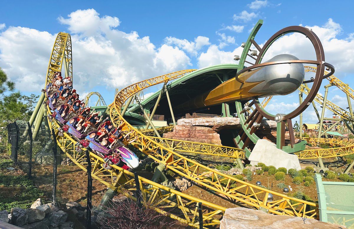 Stardust Racers roller coaster
