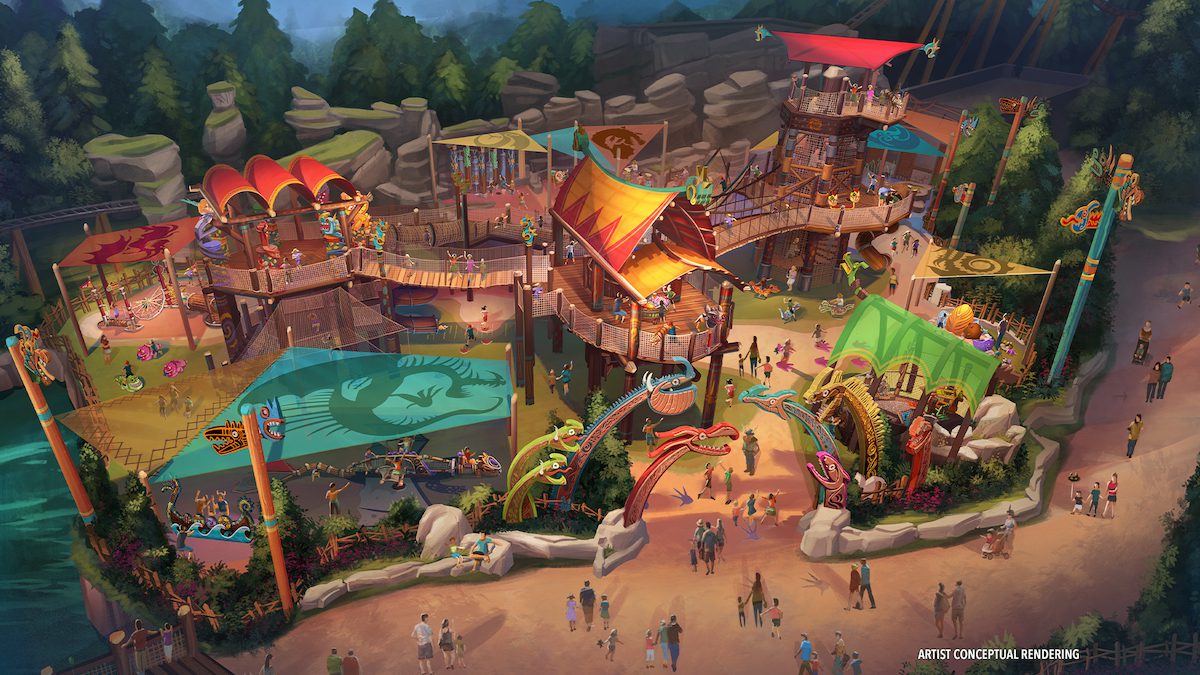 Viking Training Camp at How to Train Your Dragon – Isle of Berk in Epic Universe