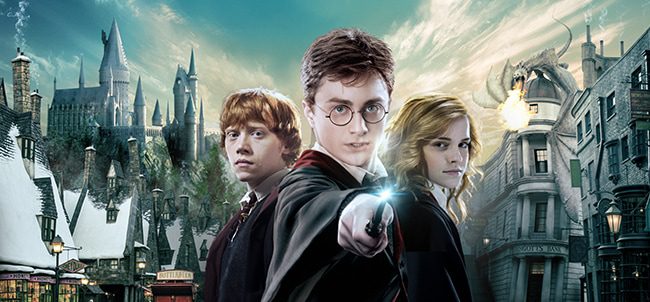 Ron Weasley, Harry Potter, Hermione Granger, The Wizarding World of Harry Potter, Universal Orlando
