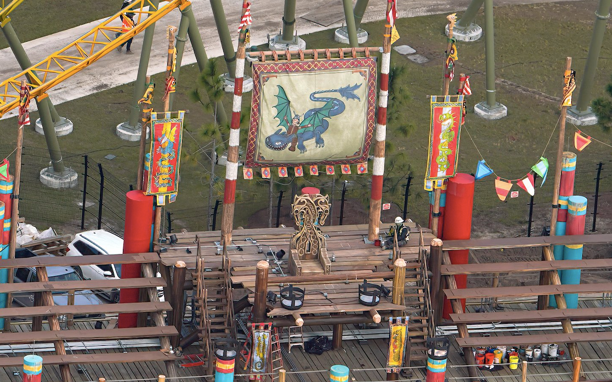 Dragon Racer's Rally  stands