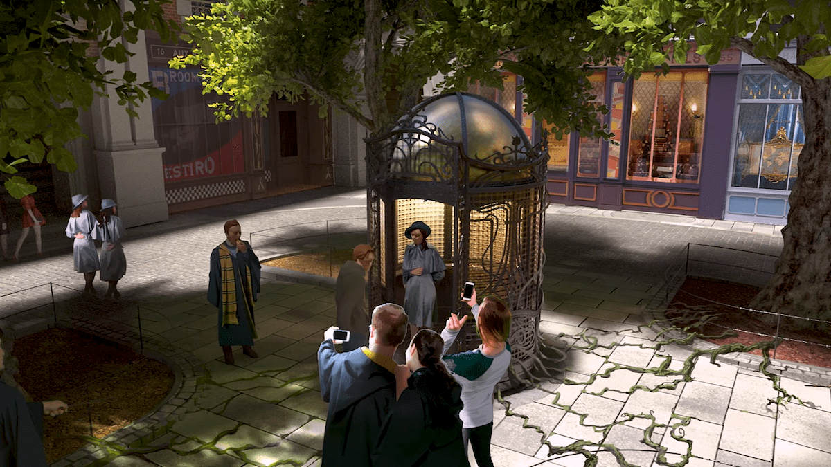 1920s wizarding Paris, The Wizarding World of Harry Potter – Ministry of Magic, Universal Orlando