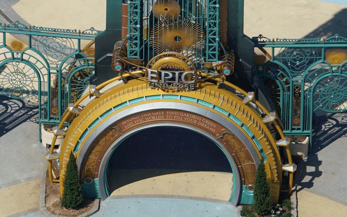 epic universe entrance
