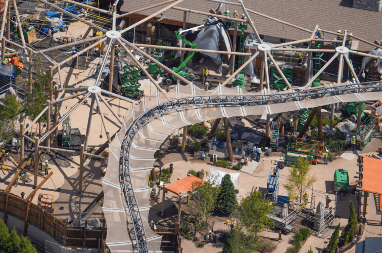 Hiccup's Wing Gliders roller coaster, Epic Universe