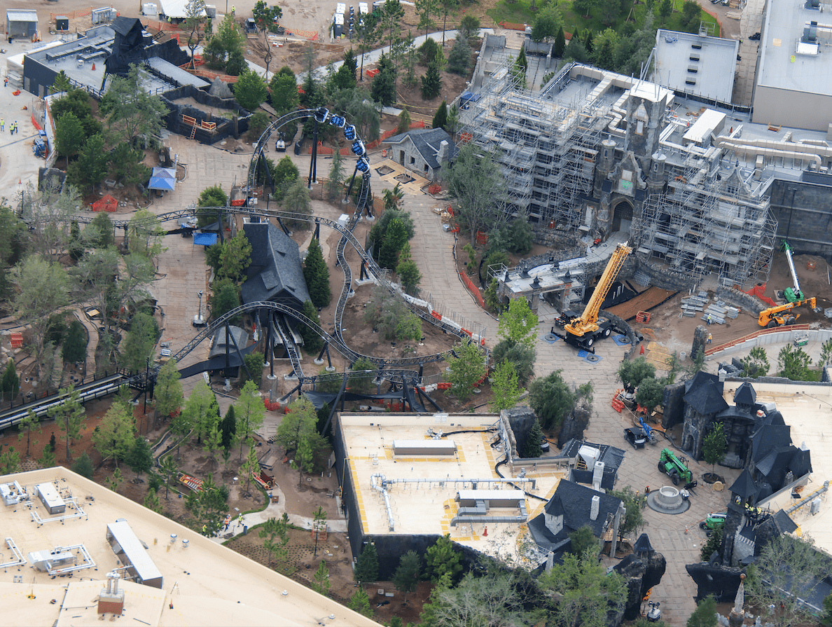 Dark Universe construction, June 2024, Universal Epic Universe