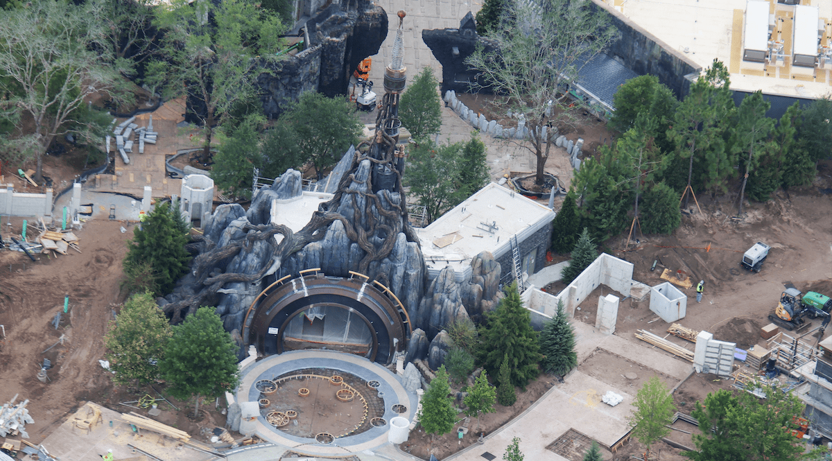 Dark Universe construction, June 2024, Universal Epic Universe