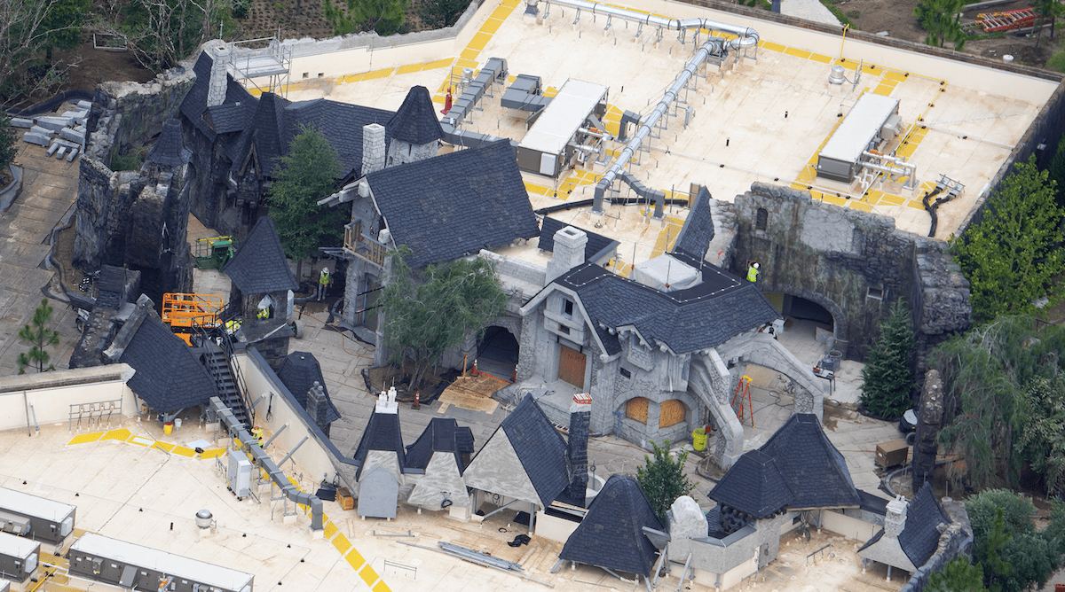 Dark Universe construction, June 2024, Universal Epic Universe