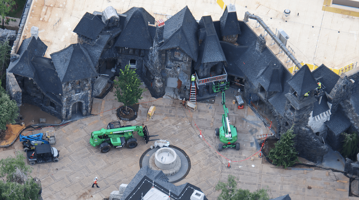 Dark Universe construction, June 2024, Universal Epic Universe