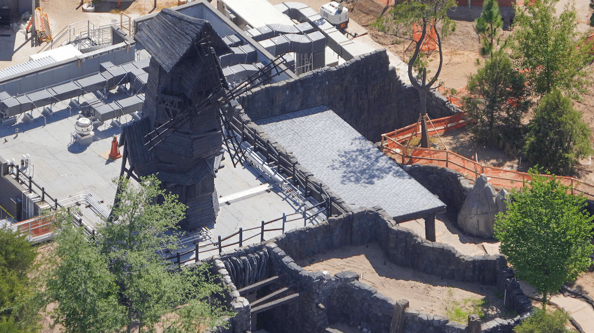 Dark Universe construction, May 2024, Universal Epic Universe