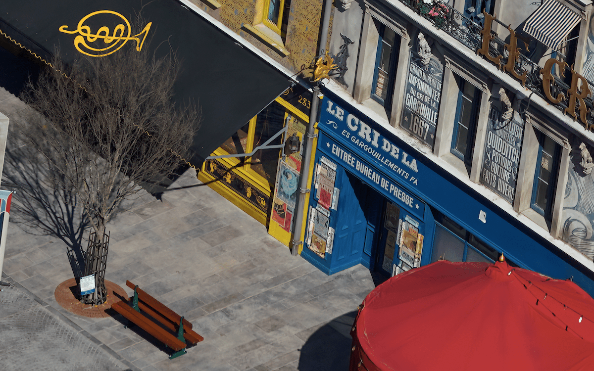 Streets of Wizarding Paris
