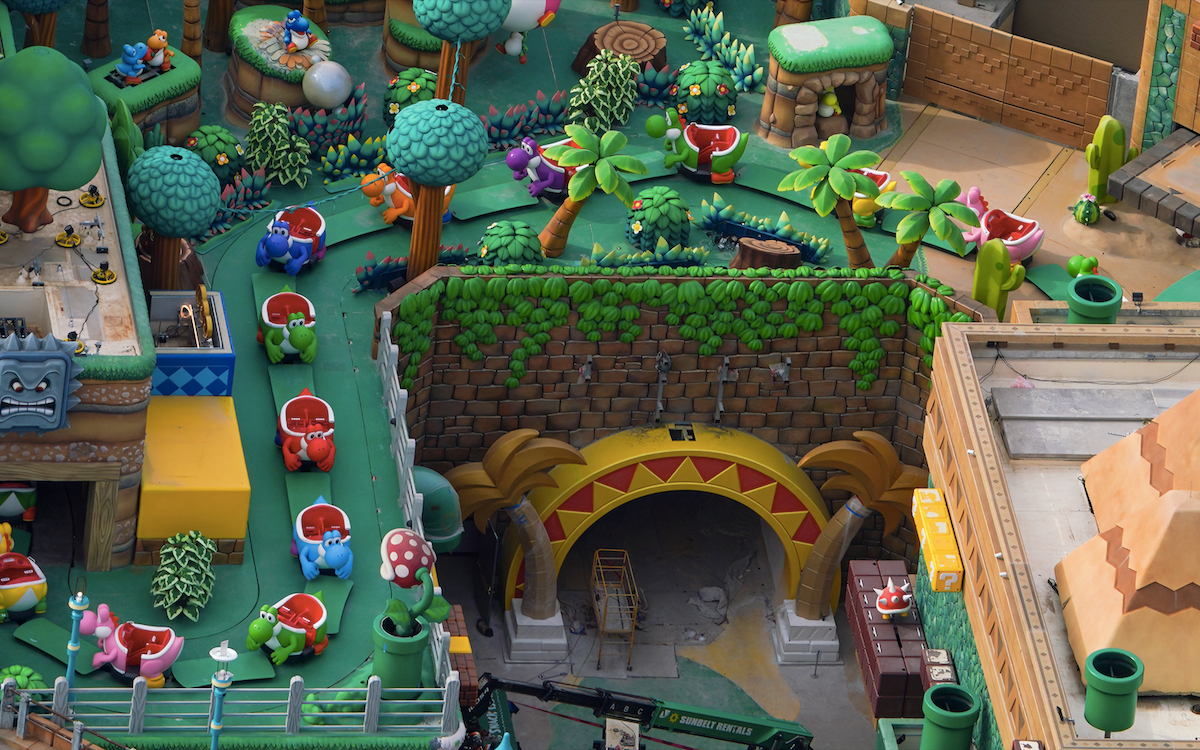 Entrance to DOnkey Kong Country