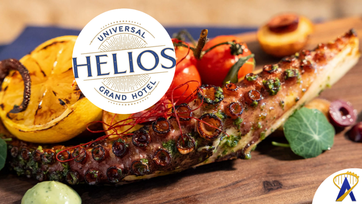 Universal Helios Grand food octopus