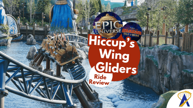 Ride review | Hiccup’s Wing Gliders at Epic Universe, baby’s first story coaster