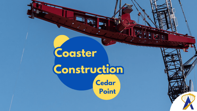 Siren's Curse coaster construction