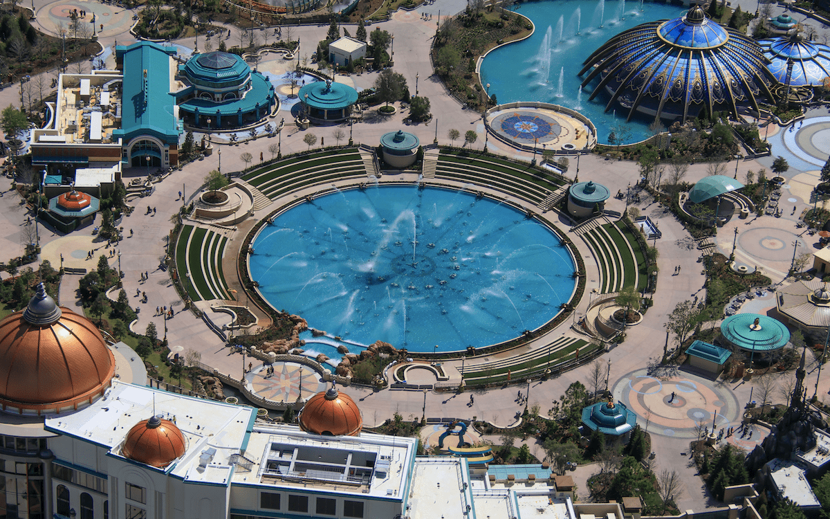 Celestial Park fountains