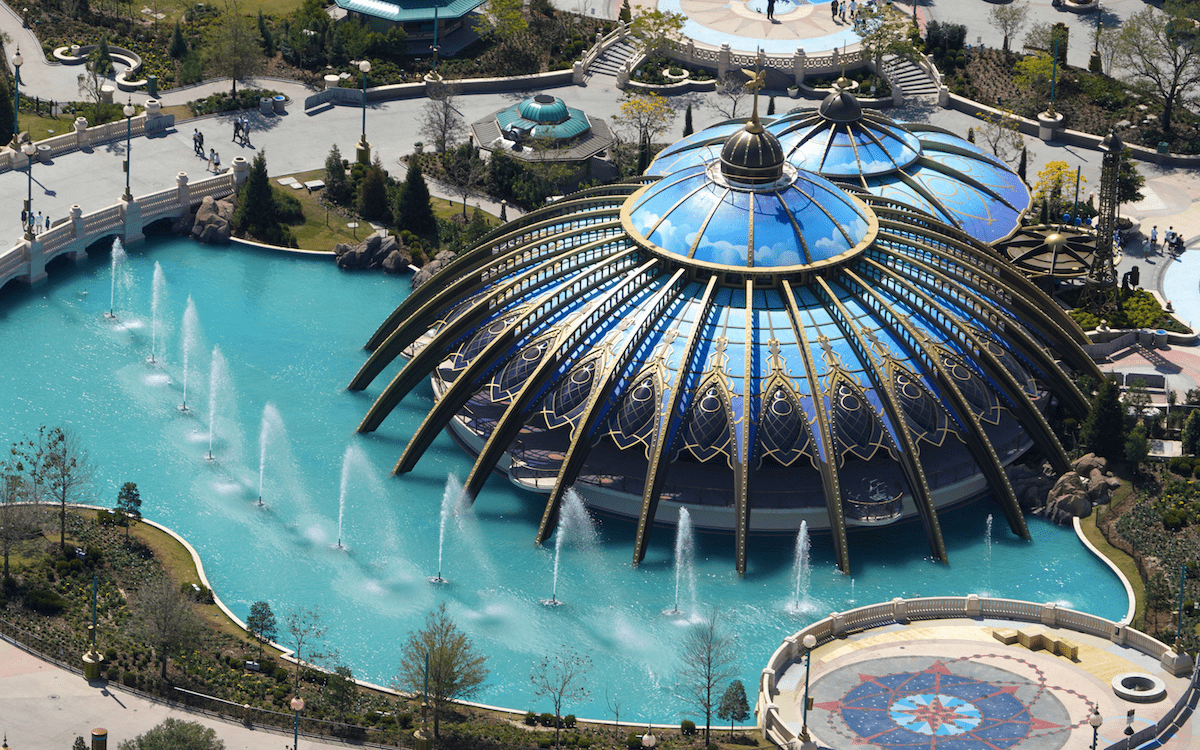 Celestial Park fountains