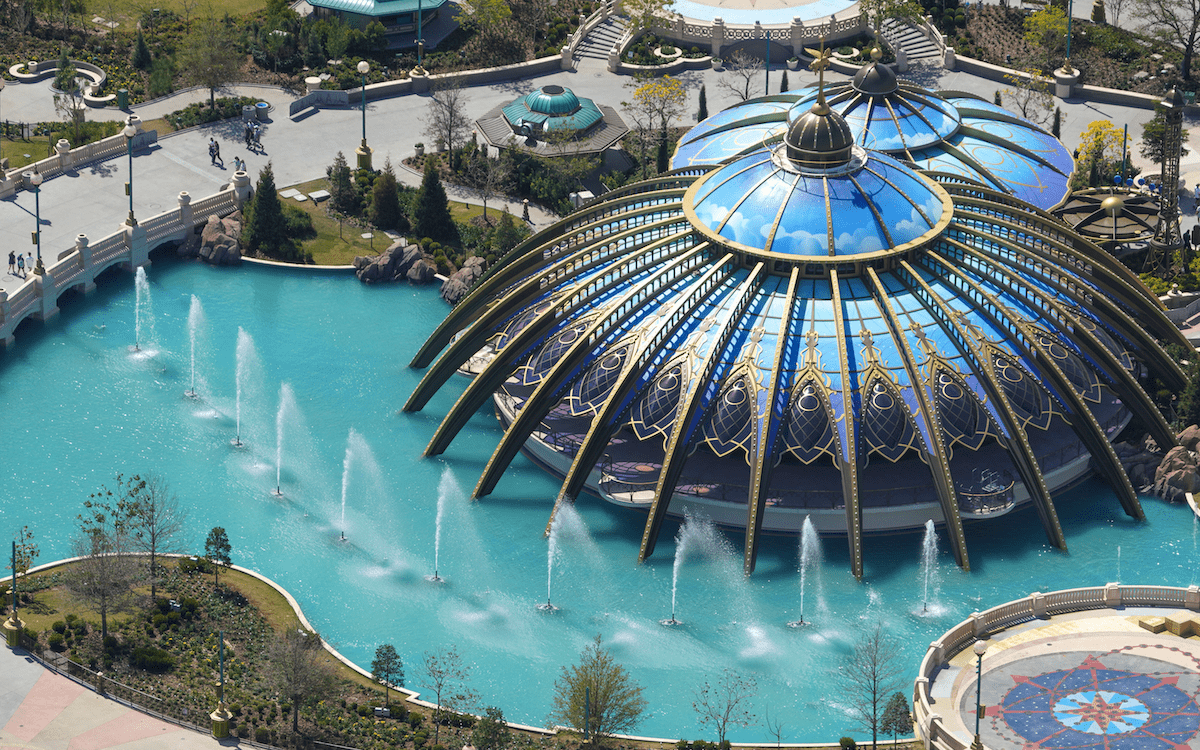 Celestial Park fountains
