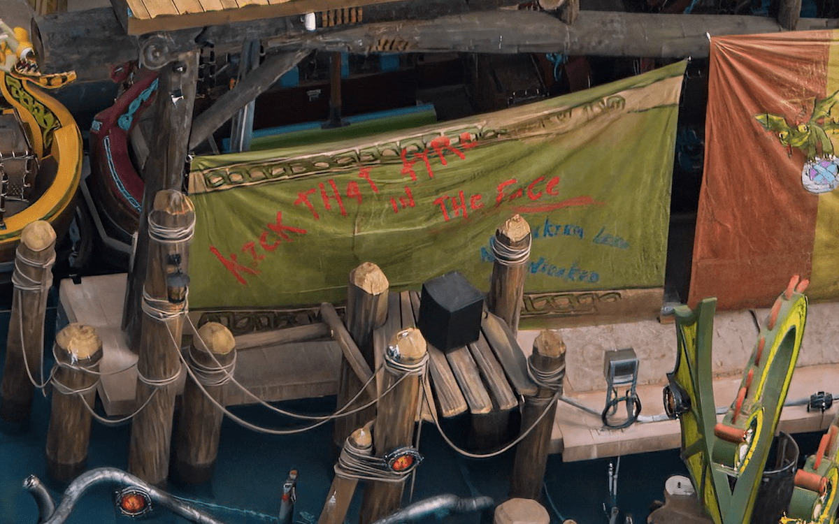 Banner for Fyre Drill that reads "Kick that fire in the face"