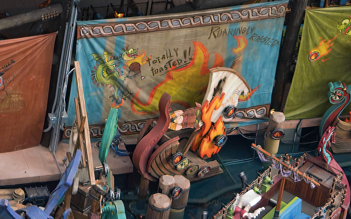 Banner for Fyre Drill that reads "Totally Toasted!!" and "Roaringly Roasted"