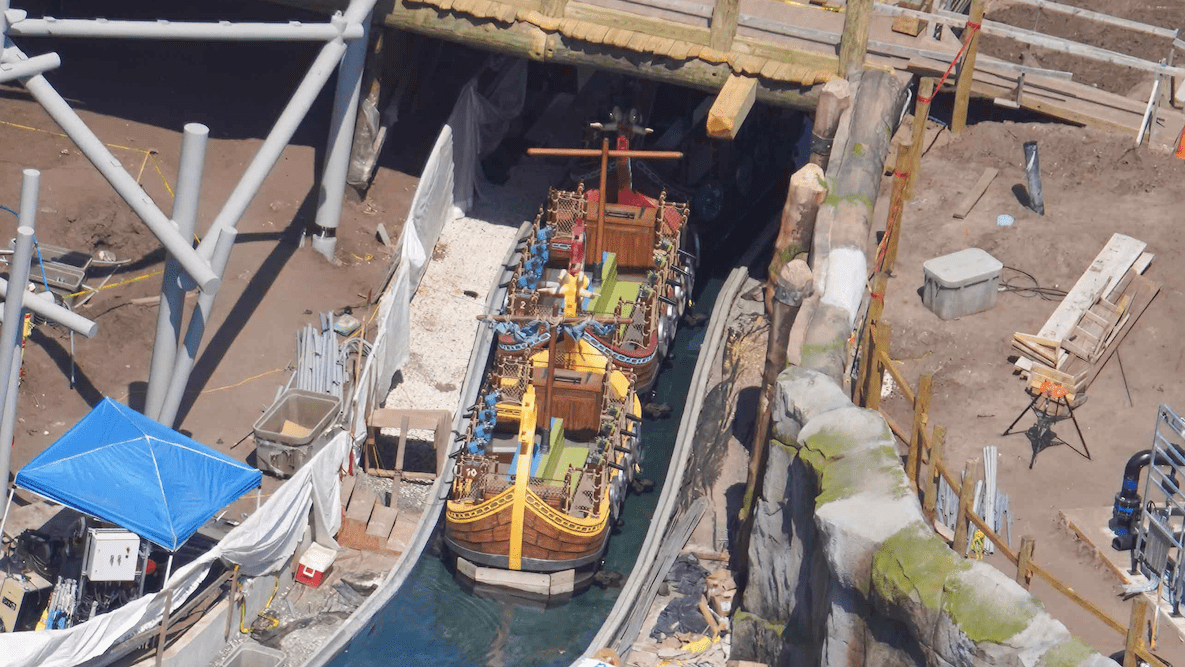 Fyre Drill boat ride construction