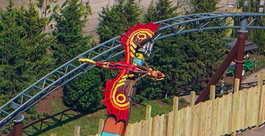 How to Train Your Dragon – Isle of Berk construction at Epic Universe
