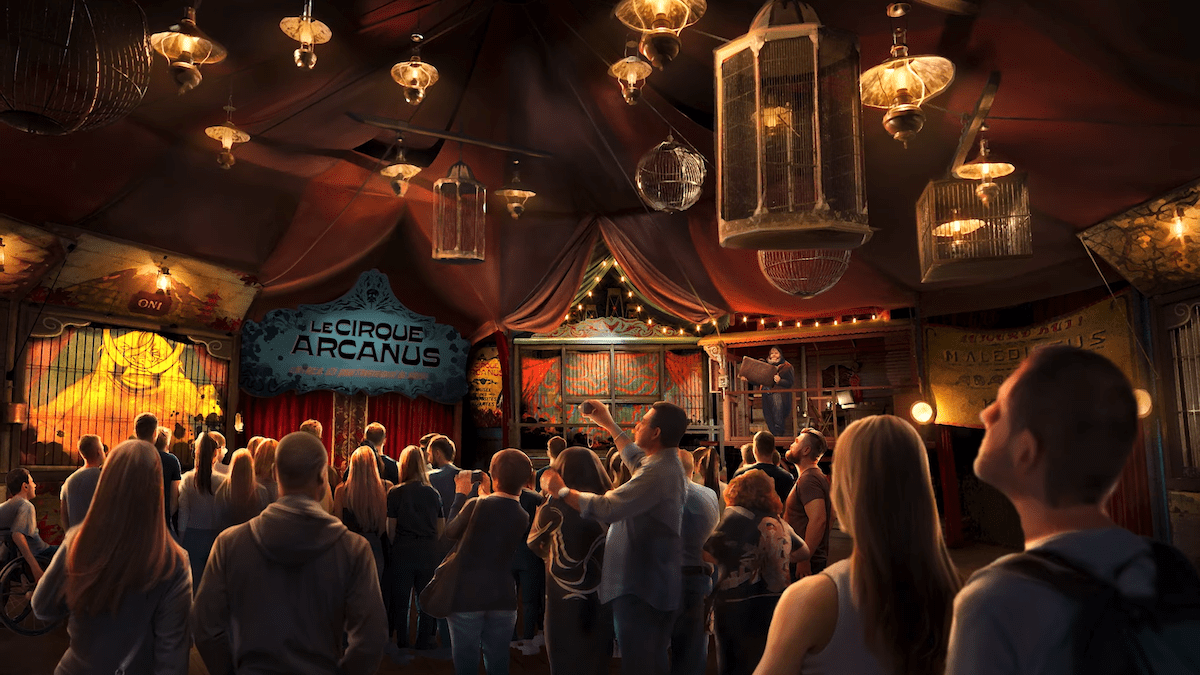 Le Cirque Arcanus stage show, Epic Universe